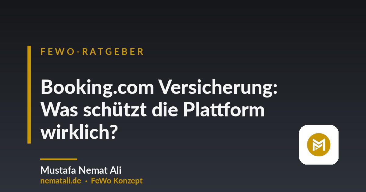 Booking.com Versicherung: Was schützt die Plattform wirklich?